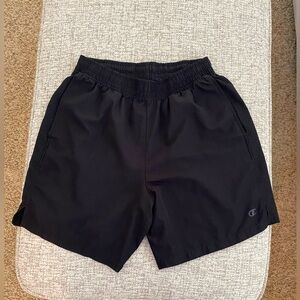 Champion Men's Black Athletic Shorts